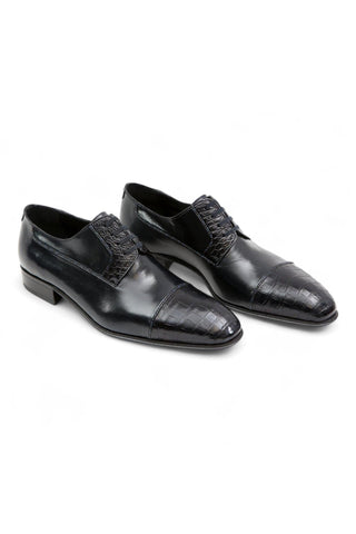 Artioli Oscar Alligator / Kangaroo Leather Derby (ART1028)-Dellamoda