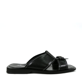 Artioli Panarea Calf-Skin Leather Slip-On Sandal (ART1142)-AmbrogioShoes