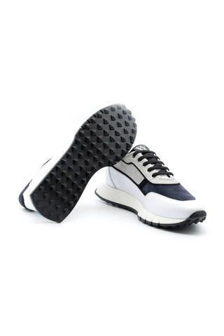 Artioli Pierre Suede / Calf-Skin Leather Sneaker (ART1125)-AmbrogioShoes