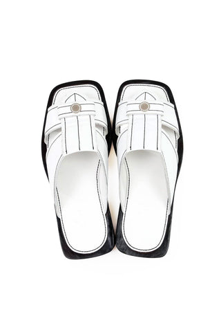 Artioli Procida Leather Slip-On Sandal (ART1140)
