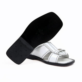 Artioli Procida Men's Shoes Calf-Skin Leather Slip-On Sandal (ART1140)-AmbrogioShoes