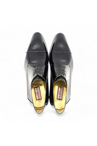 Artioli Raul Patent Cap-Toe Derby (ART1054)-Dellamoda