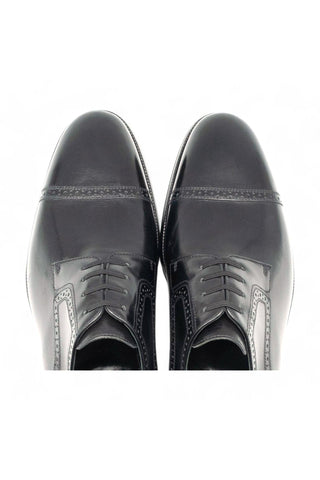 Artioli Riccardo Buffalo Leather Cap-Toe Derby (ART1053)-AmbrogioShoes