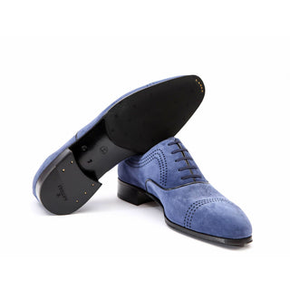 Artioli Roberto Men's Shoes Suede Leather Classic Oxford (ART1145)-AmbrogioShoes