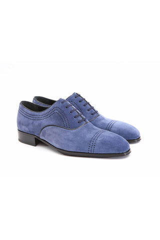 Artioli Roberto Suede Classic Oxford (ART1145)-AmbrogioShoes