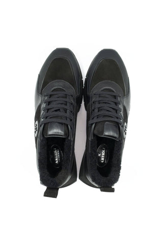 Artioli Ruud Deer / Suede Casual Sneaker (ART1115)-AmbrogioShoes