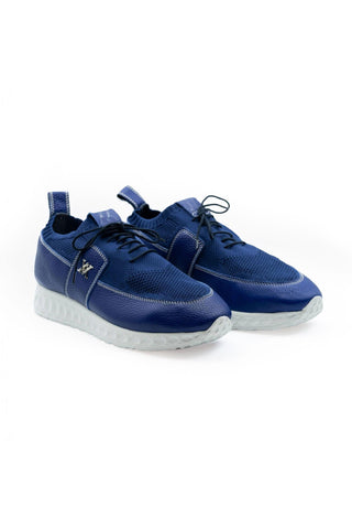 Artioli Shaquille Fabric / Leather Sneaker (ART1127)-Dellamoda