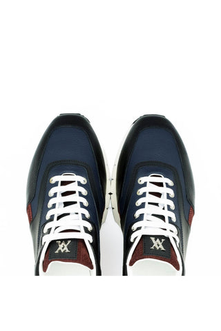 Artioli Stephen Deer-Skin / Calf-Skin Leather Casual Sneaker (ART1114)-AmbrogioShoes