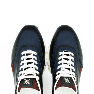 Artioli Stephen Men's Shoes Deer-Skin / Calf-Skin Leather Casual Sneaker (ART1114)-AmbrogioShoes