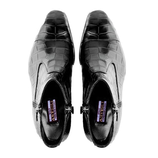 Artioli Tarquinio Alligator Zip-Up Boot