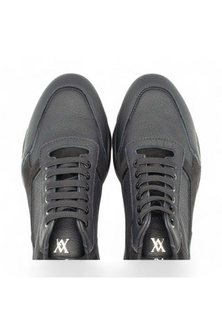 Artioli Zlatan Deer / Suede / Patent Sneaker (ART1095)-AmbrogioShoes