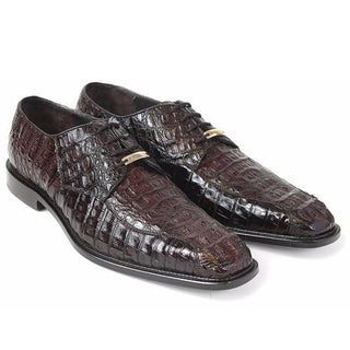 Belvedere Chapo 1465 Men's Designer Shoes Exotic Crocodile Hornback Oxfords (BV1006)-AmbrogioShoes