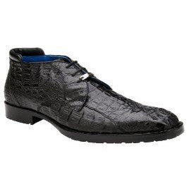 Belvedere Marcello R19 Men's Shoes Exotic Hornback Ankle Boots (BV3176)-AmbrogioShoes