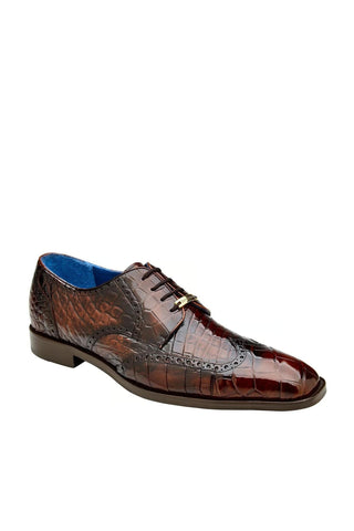 Belvedere Santo Alligator Derby-AmbrogioShoes