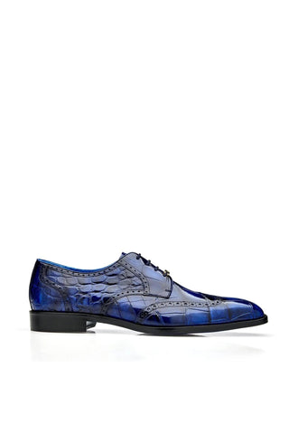 Belvedere Santo Alligator Derby-AmbrogioShoes