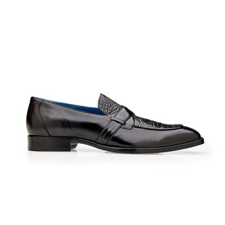 Belvedere Tornado R74 Men's Shoes Alligator / Calf-Skin Leather Slip-on Loafers (BV3173)-AmbrogioShoes