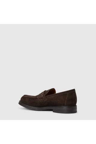 Bergamo Suede Loafer-Dellamoda