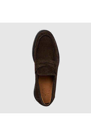 Bergamo Suede Loafer-Dellamoda