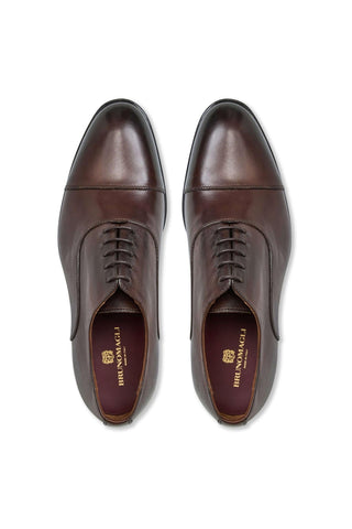 Bruno Magli Adriano Leather Cap-Toe Oxford-AmbrogioShoes