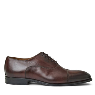 Bruno Magli Adriano Men's Shoes Calf-Skin Leather Cap-Toe Oxford (BM1079)-AmbrogioShoes