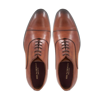 Bruno Magli Adriano Men's Shoes Calf-Skin Leather Cap-Toe Oxford (BM1079)-AmbrogioShoes