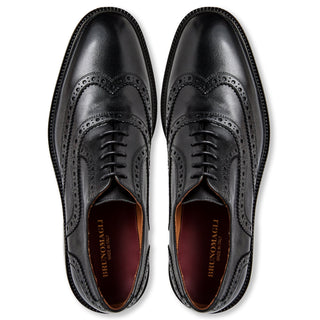 Bruno Magli Alfonso Calf-Skin Leather Wing-Tip Oxford (BM1021)-AmbrogioShoes