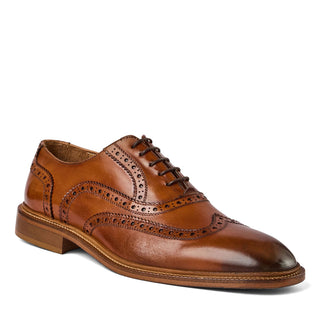 Bruno Magli Alfonso Calf-Skin Leather Wing-Tip Oxford (BM1021)-AmbrogioShoes