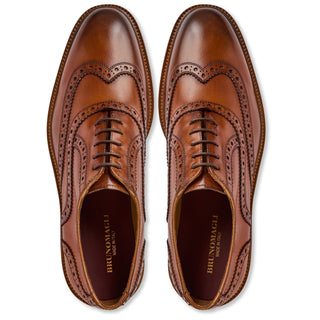 Bruno Magli Alfonso Calf-Skin Leather Wing-Tip Oxford (BM1021)-AmbrogioShoes