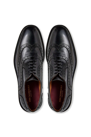 Bruno Magli Alfonso Leather Wing-Tip Oxford (BM1021)-AmbrogioShoes