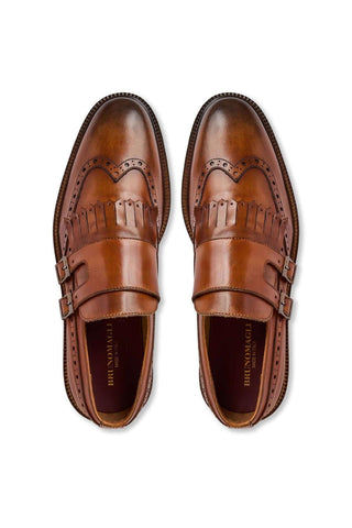 Bruno Magli Ancona Leather Double Monk-Strap-AmbrogioShoes
