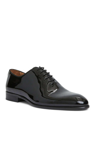 Bruno Magli Angelo Patent Whole Cut Oxford (BM1096)-Dellamoda