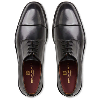 Bruno Magli Aydin Calf-Skin Leather Cap-Toe Derby (BM1095)-AmbrogioShoes