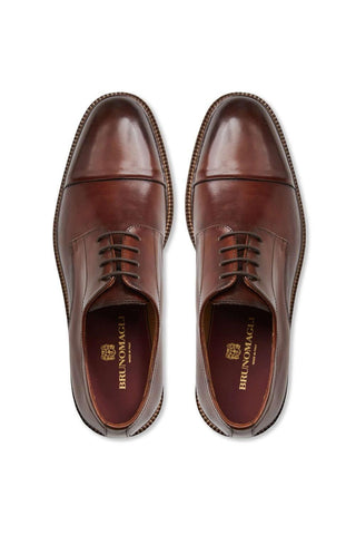 Bruno Magli Aydin Calf-Skin Leather Cap-Toe Derby (BM1095)-AmbrogioShoes
