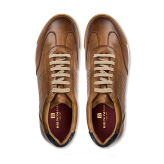 Bruno Magli Brozzi Leather Sneaker-AmbrogioShoes