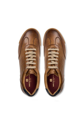 Bruno Magli Brozzi Leather Sneaker-Dellamoda