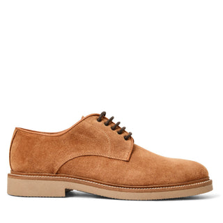 Bruno Magli Dario Men's Shoes Suede Leather Derby (BM1039)-AmbrogioShoes