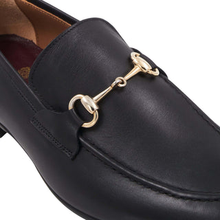 Bruno Magli Ferraro Calf-Skin Leather Horse-Bit Loafer (BM1092)-AmbrogioShoes