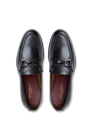 Bruno Magli Fiorenzo Leather Horse-Bit Loafer-Dellamoda
