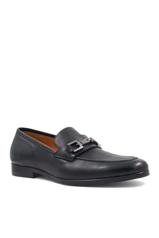 Bruno Magli Flex Calf-Skin Leather Horse-Bit Loafer (BM1001)-AmbrogioShoes