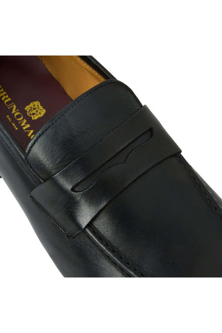 Bruno Magli Lastra Calf-Skin Leather Penny Loafer (BM1093)-AmbrogioShoes