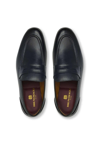 Bruno Magli Lastra Calf-Skin Leather Penny Loafer (BM1093)-AmbrogioShoes