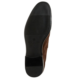 Bruno Magli Lastra Men's Shoes Suede Leather Unlined Slip-On Penny Loafer (BM1028)