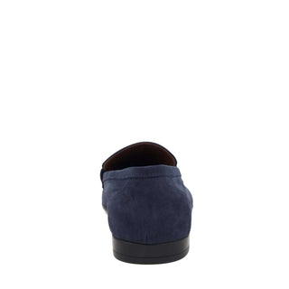 Bruno Magli Lastra Suede Unlined Slip-On Penny Loafer (BM1028)-AmbrogioShoes