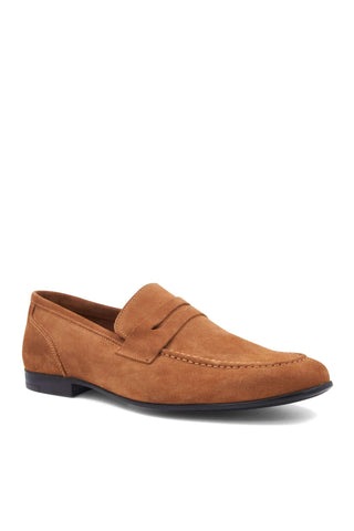Bruno Magli Lastra Suede Unlined Slip-On Penny Loafer (BM1028)-Dellamoda