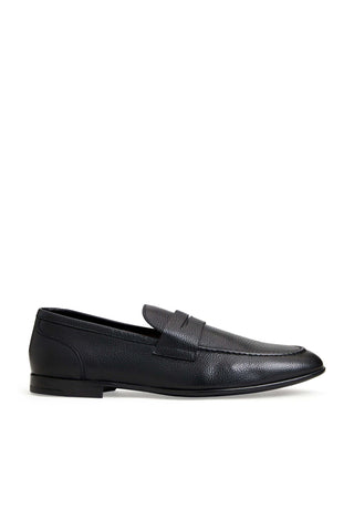 Bruno Magli Lastra Tumbled Calf-Skin Leather Penny Loafer (BM1064)-AmbrogioShoes