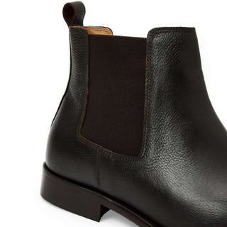 Bruno Magli Macy Tumbled Calf-Skin Leather Chelsea Boot (BM1051)-AmbrogioShoes