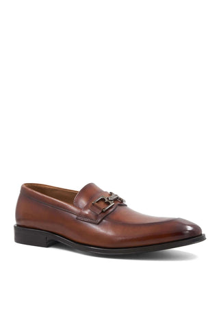 Bruno Magli Maioco Calf-Skin Leather Horse-Bit Loafer (BM1030)-AmbrogioShoes