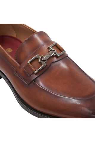 Bruno Magli Maioco Calf-Skin Leather Horse-Bit Loafer (BM1030)-AmbrogioShoes