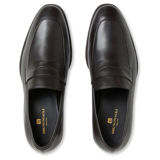 Bruno Magli Maioco Men's Shoes Nappa Leather Penny Loafer (BM1022)-AmbrogioShoes