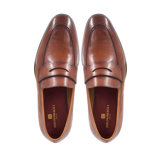 Bruno Magli Maioco Nappa Penny Loafer-AmbrogioShoes